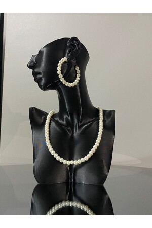22 Cm Necklace Earring Jewelry Stand - Jewelry Mannequin - Female Figure Jewelry Organizer Special for Stores and Homes - Designby