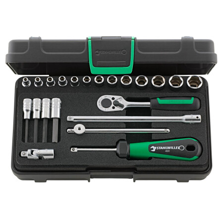 22-piece socket set STAHLWILLE 40/44/17/5N 1/4