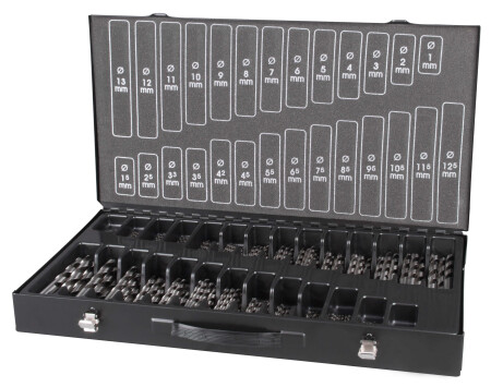 220-piece drill bit set RUKO HSS-G 1-13mm - Ruko