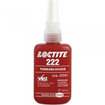222 threadlocker low strength 50ml LOCTITE - Loctite