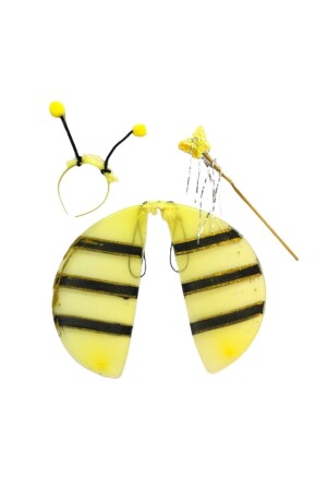 23 April Bee Wing Children's Costume Crown and Wand Set - Şekilay
