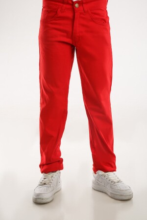 23 Nisan 29 Ekim Kız Erkek Unisex Uygundur Kırmızı Pantolon Kilo 39) (boy 1.45cm) - Ajn