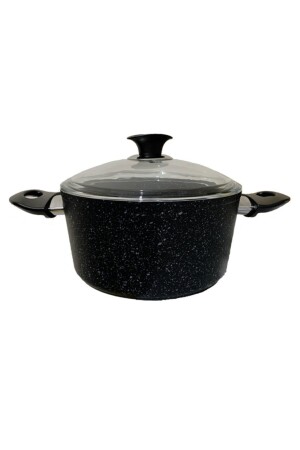 (منيز) - (ماستر شيف) (غرانيت) 24 سم (كاسيرول عميقة 8697444434489 - Chef Master