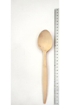 24 Cm 2 Boxwood Spoons - 2 Pcs. Boxwood Tablespoon - Wooden Spoon ŞMŞRKŞK24 - İKİ KAŞIK