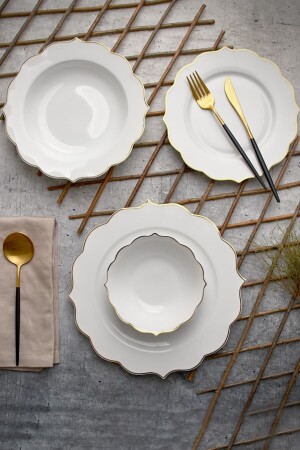 24-teiliges Tafelservice aus New Bone China P/POR-101325 - Paçi
