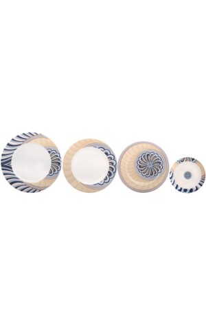 24 Piece Dinner Set for 6 People 02EVD MTFK. 0013 - Vitale