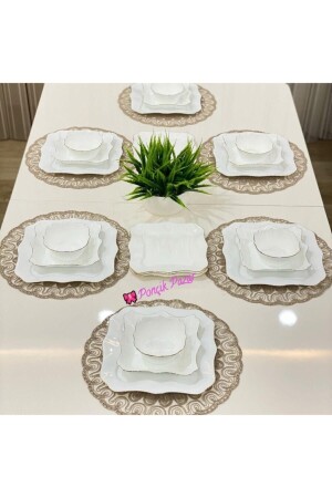24 Piece Dinner Set*opal NAGİMA2021 - Remetta