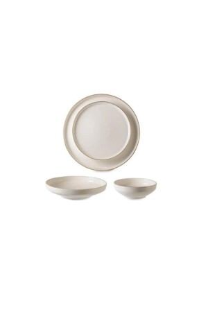 24-teiliges Tafelservice aus vergoldeter Seide von Toledo P17979S4972 - İpek
