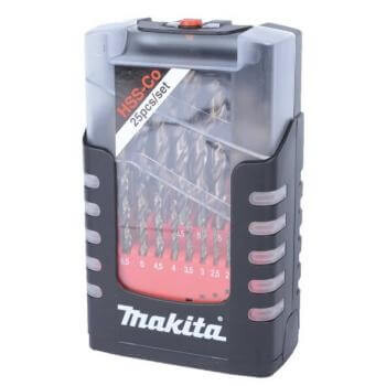 25-piece drill bit set MAKITA HSS-Co - Makita Accessories