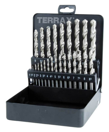 25-teiliges Bohrerset RUKO Terrax HSS - Ruko
