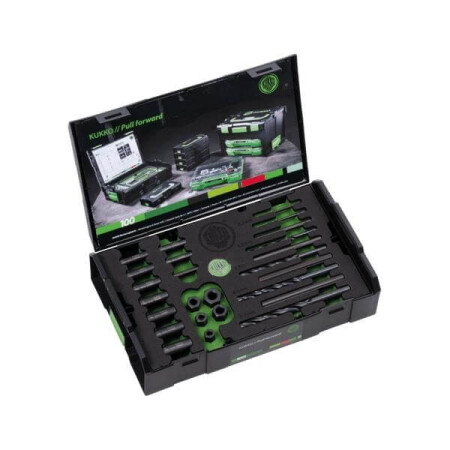 25-teiliges Schraubenausdreher-Set KUKKO 49-U-B M5-M16 - Kukko