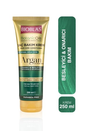 زيتات نباتية من النباتات زيت الأرجان مكيف الشعر 250 مل إصلاح كريم رعاية الشعر الأرجان - Bioblas