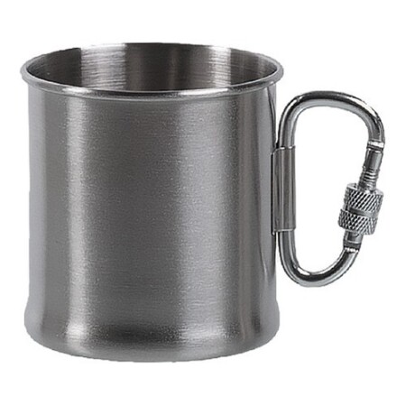 250 ml Paslanmaz Çelik Karabina Bardak - MIL-TEC