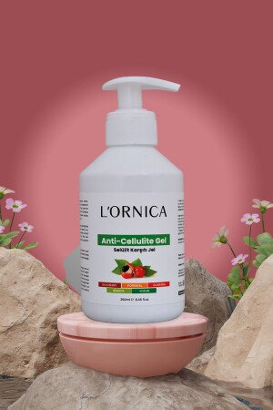 مـنـز- تـشـقـع - علامة التمدد والكريم السيلوليت جـل تشكيل الجسم 250 مل - Lornica