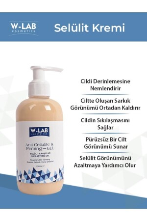 المختبر من مكافحة الخلايا والجيل المثبت 250 مل - W-Lab Kozmetik