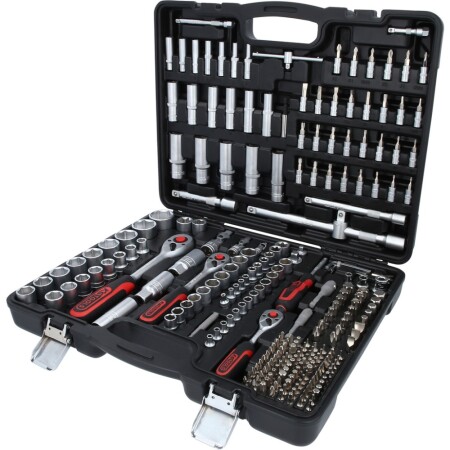 255-piece ratchet and socket set KS TOOLS 917.0255 - KsTools
