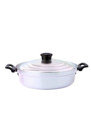 26 Cm Double Handled Aluminum Stuffed Rice Camping Frying Pan 471 - panayır