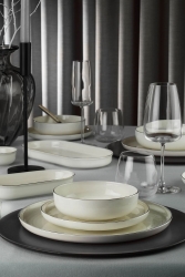 26 Parça Platin Fileli Yemek Takımı MOD26YT220 - Kütahya Porselen