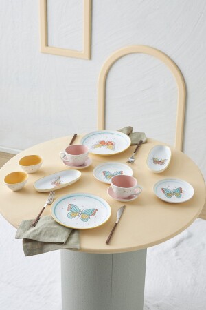 26 Piece Porcelain Breakfast Serving Set for 6 Persons 153. 03. 08. 4912 - Karaca