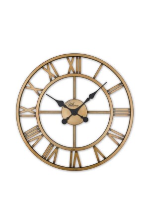 2654 G Wrought Iron 41 Cm Skeleton Wall Clock 2654G1511 - Regal