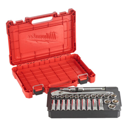 28-piece socket set MILWAUKEE 1/2