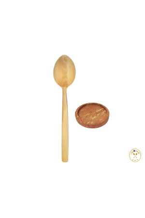 MNZ-29 Cm 1 قطعة قاشق خشب الصندوق كبيرة، قاشق خشب الصندوق الأصلي، قاشق خشب الصندوق 29ŞMŞR1 - Genel Markalar