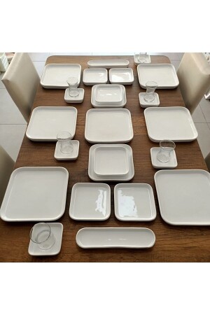 29 Piece Woodland Series Breakfast Set Dinnerware Set - Mekhome