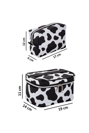 2er-Set Reise-Make-up-Organizer, multifunktionale Kosmetiktasche - Ns Reliable