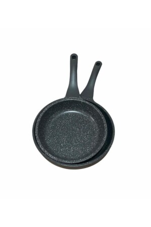 2'li Tava Seti - Gri 20 Cm ,26 Cm Tava 2ltvstgr1 - ThermoAD