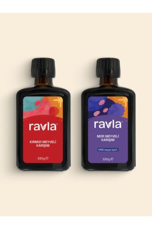 Produkt aus 2 – Lila Fruchtmischung 330 g / Rote Fruchtmischung 330 g - Ravla
