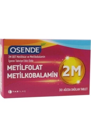 2m Methylfolate Methylcobalamin 30 Tablets - Osende