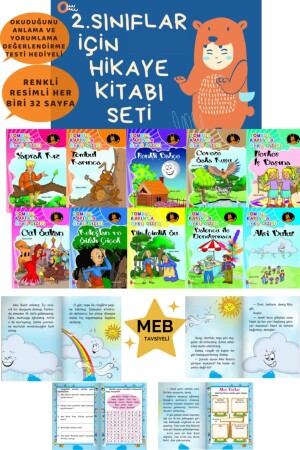 2.sınıf Öğrencileri Için Okuma Kitabı Hikaye Seti Harry Evony Tonguç Tudem Ata - Ata Yayıncılık