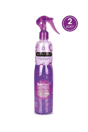 2x400 Ml Double Phase Blow Dry Water Containing Keratin - Morfose