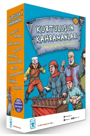 (منيز) - أبطال الاستقلال 3 مجموعات 10 كتب 15205. 01. 5359 - Timaş Çocuk