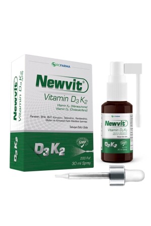 فيتامين د3 ك2 30 مل - Newvit