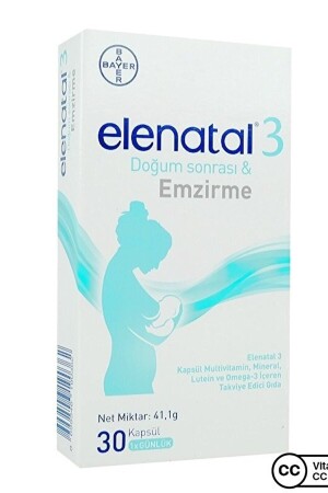 3 30 Capsules - Elenatal