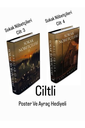 (منتظرون في الشوارع من (منز) 3 و 4 (مجموعة كتب) علامة كتابية وملفحة - İndigo Kitap