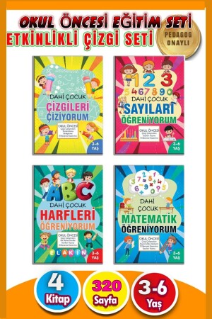 3-6 Years Old Training Set Hand. Finger-Painting and Activity that Provides Muscle and Mental Development, Attention and Intelligence - Gönül Yayincilik