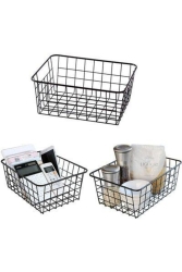 3 Adet Dolap Içi Organizer Banyo Mutfak Oyuncak Makyaj Sepeti TYC00562484589 - fullreyon