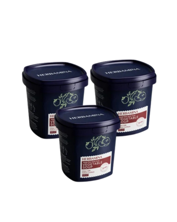 3lü Set Herbamina ELMA LİFLİ SEBZE ÇORBASI - Herbamina