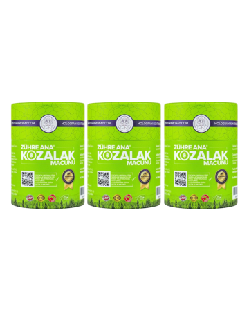 3lü Set Zühre Ana Kozalak Macunu - Çam Kozalağı Macunu - Zühre Ana