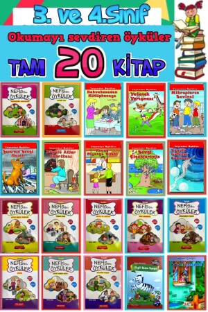 3. And. 4. Story Book Set that Makes You Love Reading for Grades 20 Books - Gönül Yayincilik
