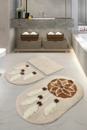 مجموعة قهوة من 3 حمامات غسيل غطاء - Chilai Home