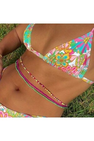 3-Colored Waist Chain - Ase Desing
