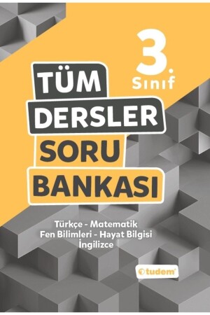 3. Grade All Lessons Question Bank - Tudem Yayınları
