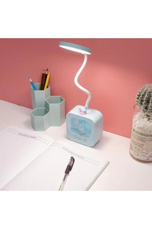 3 Stage Touch Night Mode Kids Room Study Office Table Lamps Blue masaled - Yussraw
