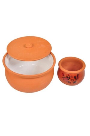 3 L Dehydrated Soil Yogurt Fermentation Casserole 15 Cm Height - 24 Cm Width 3ltyogurtgüveçi45 - ALİ BABA CÖMLEK