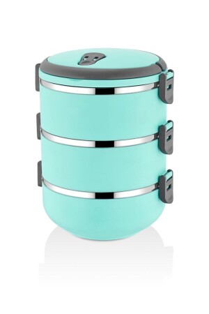3 Layer Thermos Leakproof Lunchbox Storage Container KNC-0018 - Kanca