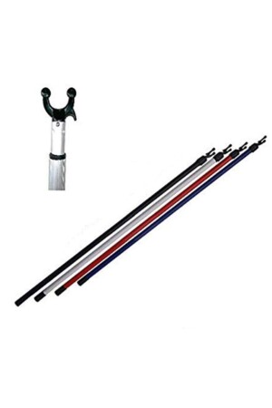 3 Meter Metal Hanger Stick - Marketer Stick - Clothes Stick - Ekostem