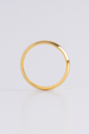 3 mm gewölbter Ehering aus 925er Silber – schlichter Verlobungs- und Verlobungsring – Unisex-Ring - Bora Değerli Madenler